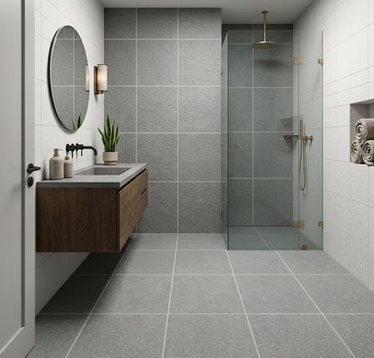 Cleft Mist tile close-up