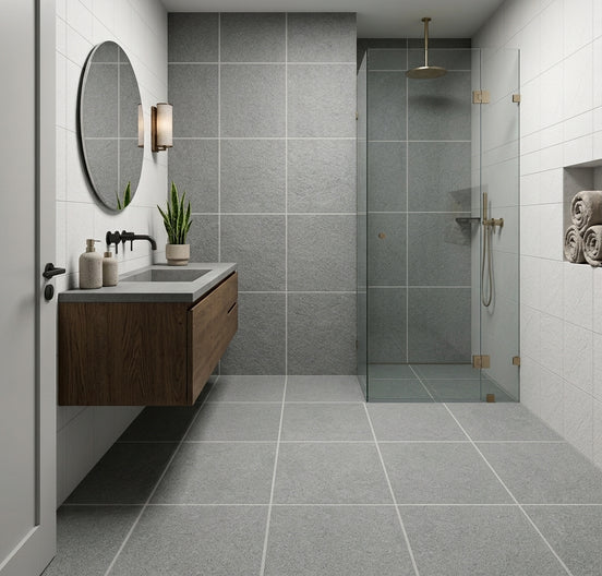 Cleft Mist tile close-up