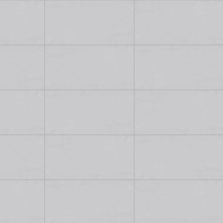 Cloud Cement 300 x 600 mm tiles laid in a straight stack with 2 mm grout (layout illustration)