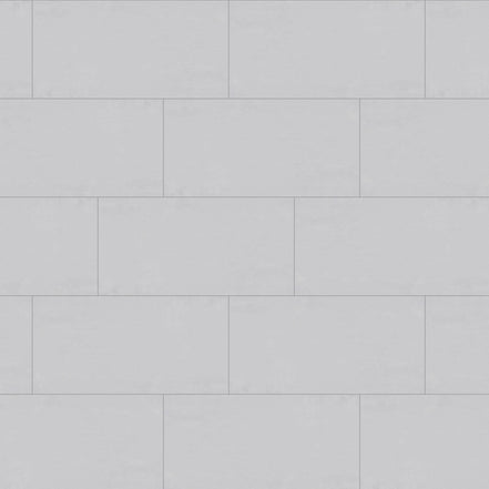 Cloud Cement 300 x 600 mm tiles laid in a one-third offset with 2 mm grout (layout illustration)