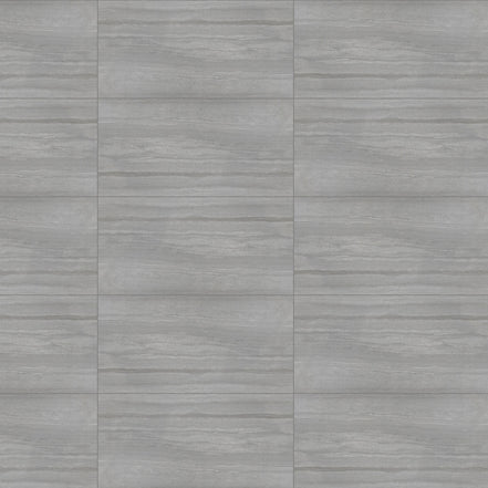 Silver Strata 300 x 600 mm tiles laid in a straight stack with 2 mm grout (layout illustration)