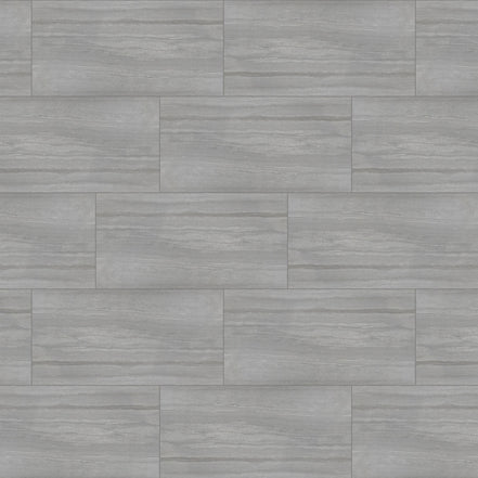 Silver Strata 300 x 600 mm tiles laid in a one-third offset with 2 mm grout (layout illustration)
