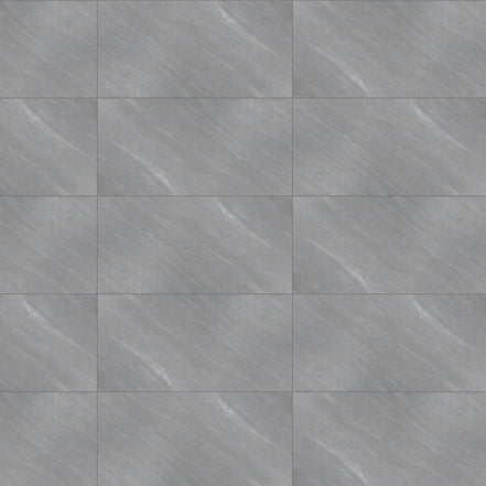 Storm Slate 300 x 600 mm tiles laid in a straight stack with 2 mm grout (layout illustration)