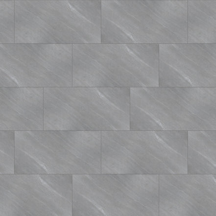 Storm Slate 300 x 600 mm tiles laid in a one-third offset with 2 mm grout (layout illustration)