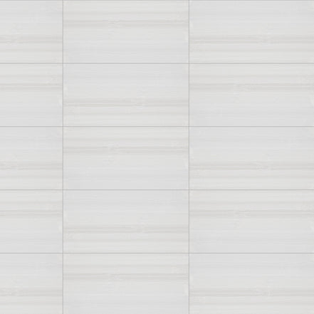 White Strata 300 x 600 mm tiles laid in a straight stack with 2 mm grout (layout illustration)