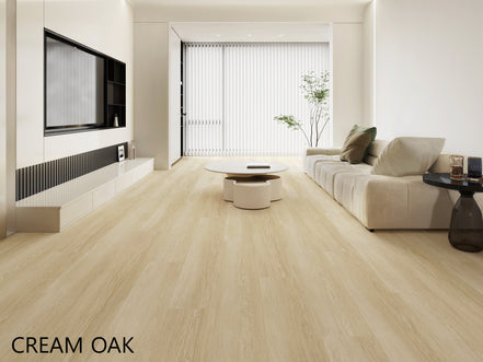 Cream Oak | Hybrid Flooring | 8mm