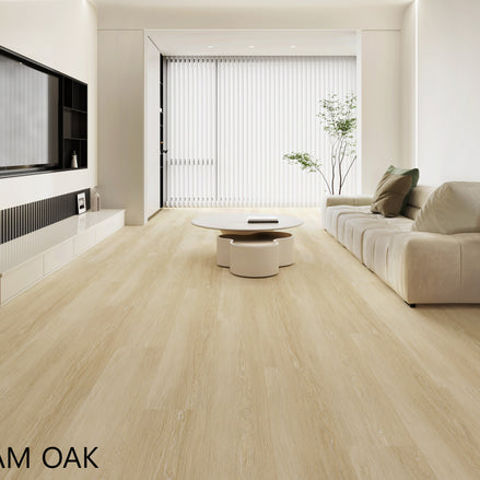 Cream Oak | Hybrid Flooring | 8mm