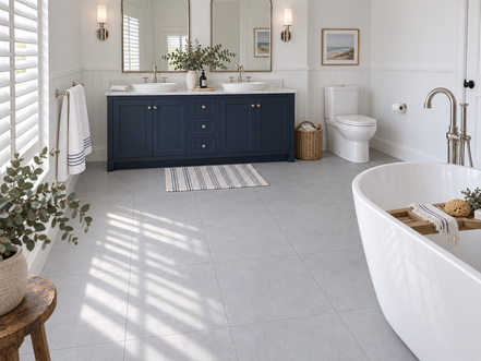 Cloud Grey | Concrete Look 600 × 600