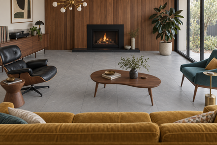 Slate Grey | Stone Look 600 × 600