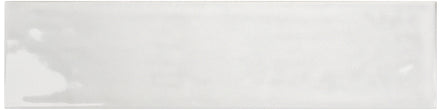 Fresco Selenite 75 × 300 gloss white subway tile – tile face
