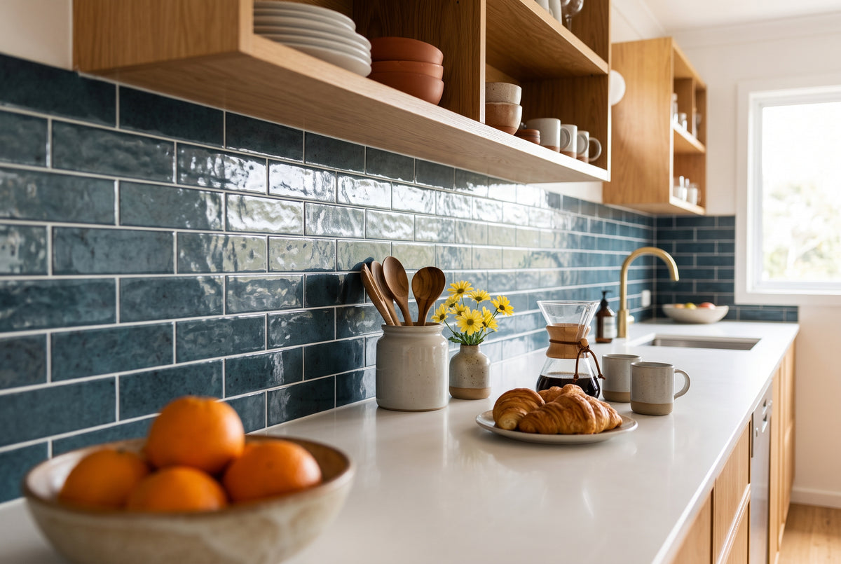 Fresco Indigo | Gloss 75 × 300
