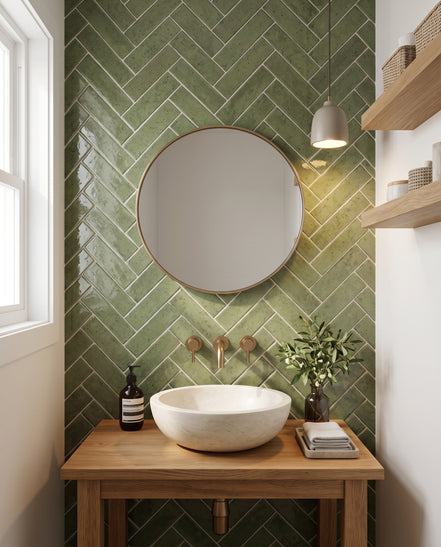 Fresco Terre Verte | Gloss 75 × 300