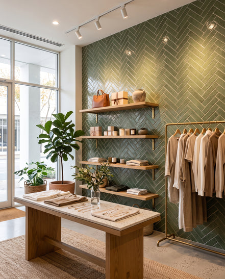 Fresco Terre Verte | Gloss 75 × 300