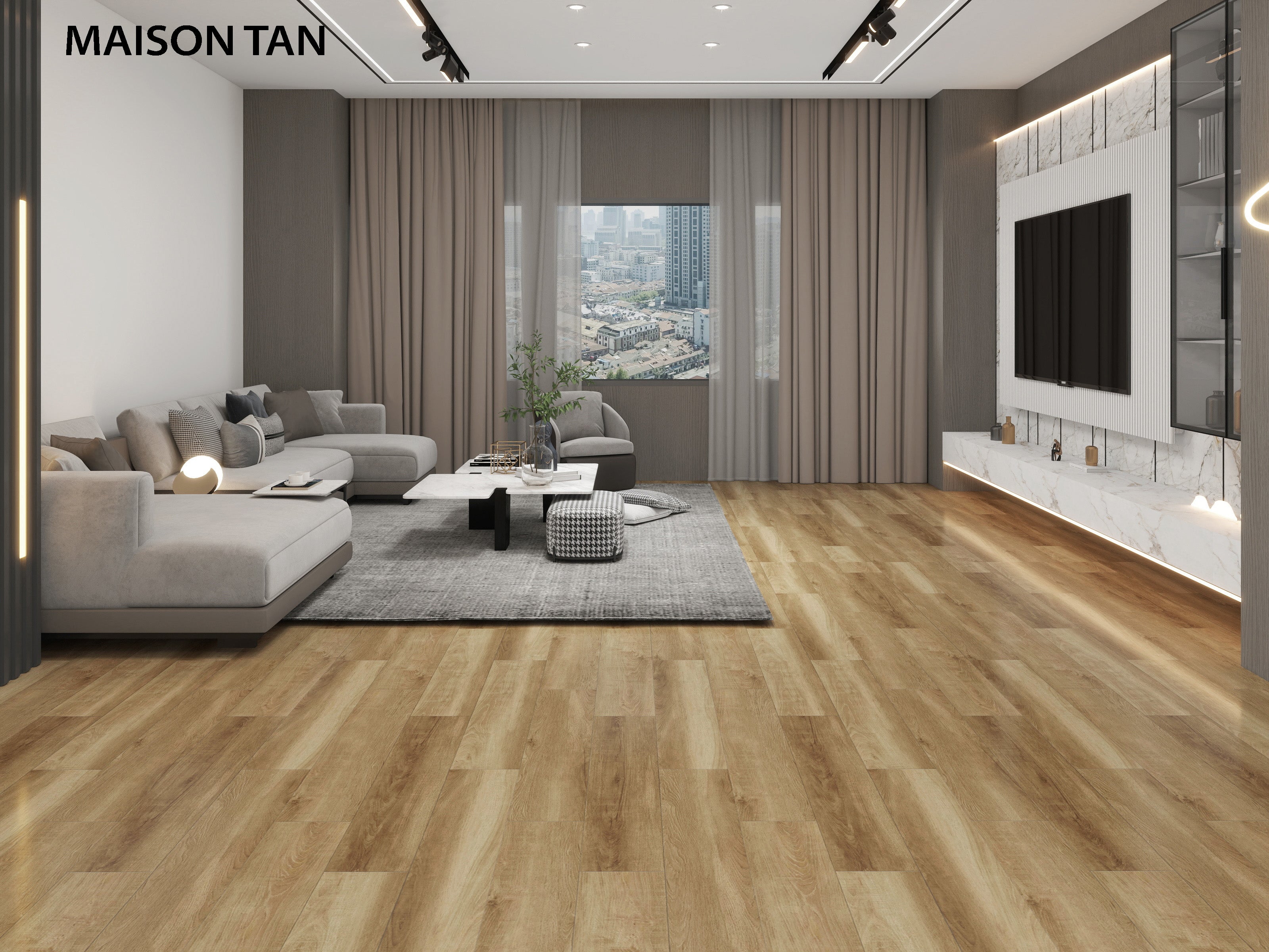 Maison Tan | Hybrid Flooring | 8mm