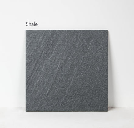 Cleft Shale tiles in a room setting