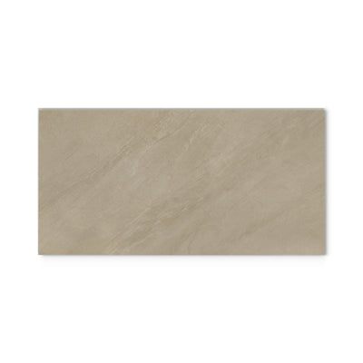 Desert Sand 300 x 600 mm tile on white