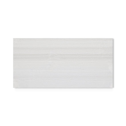 White Strata 300 x 600 mm tile on white